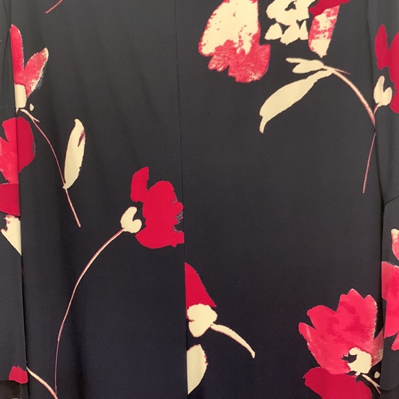 Lauren Ralph Lauren Flutter-Sleeve Floral Dress - Size 18 - Picture 4 of 12